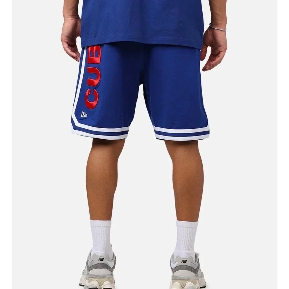 New Era Chicago Cubs Knit Shorts  Mens Small MLB Royal Blue 1984 Elite Pack